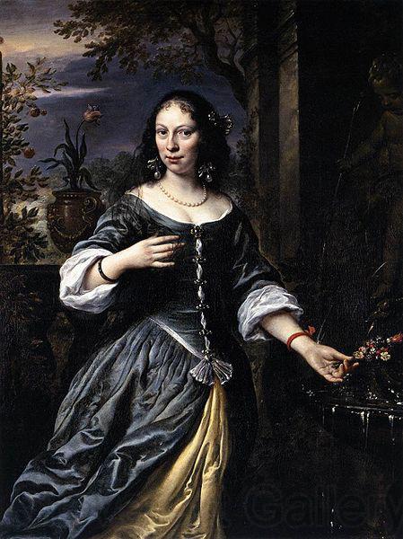 Govert flinck Portrait of Margaretha Tulp Norge oil painting art